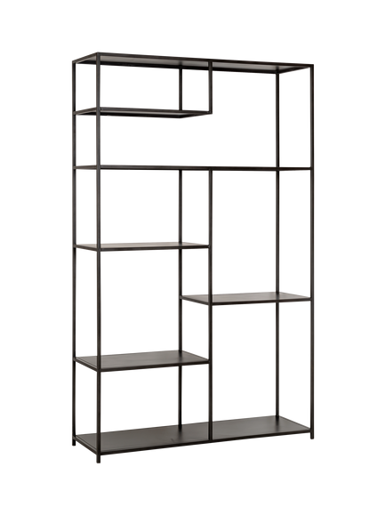 nkuku Tanvi Wide Iron Display Shelf - view 2, 