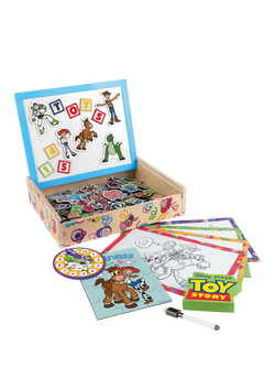 Disney Toy Story Wooden Carry Case Activity Toy, Multi