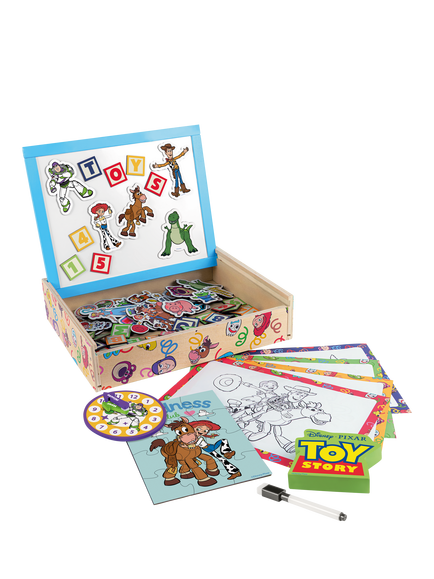 Disney Toy Story Wooden Carry Case Activity Toy, Multi