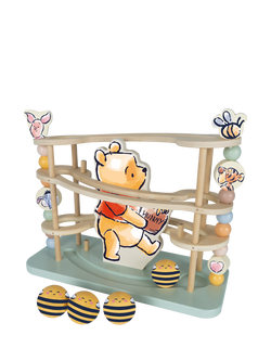 Disney Winnie the Pooh Wooden Ball Runner Activity Toy, Multi