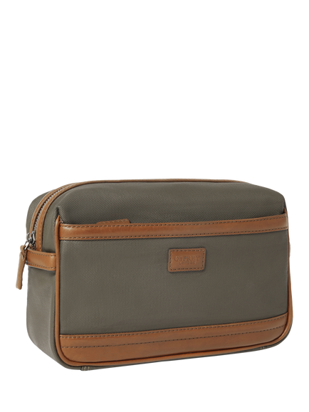OSPREY LONDON Frontline Wash Bag - view 2, Khaki/Chestnut