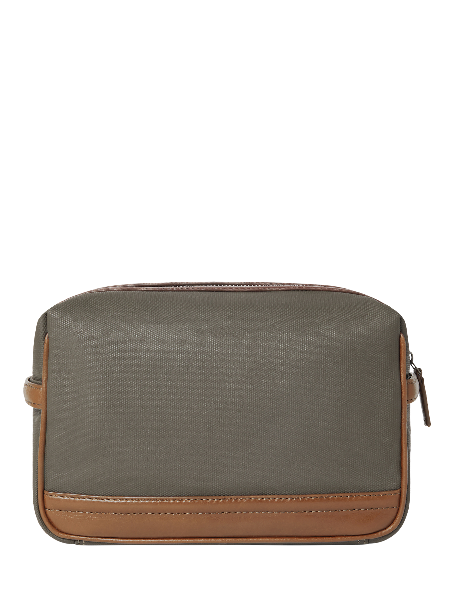 Product image 3 of 5, which shows OSPREY LONDON Frontline Wash Bag, Khaki/Chestnut