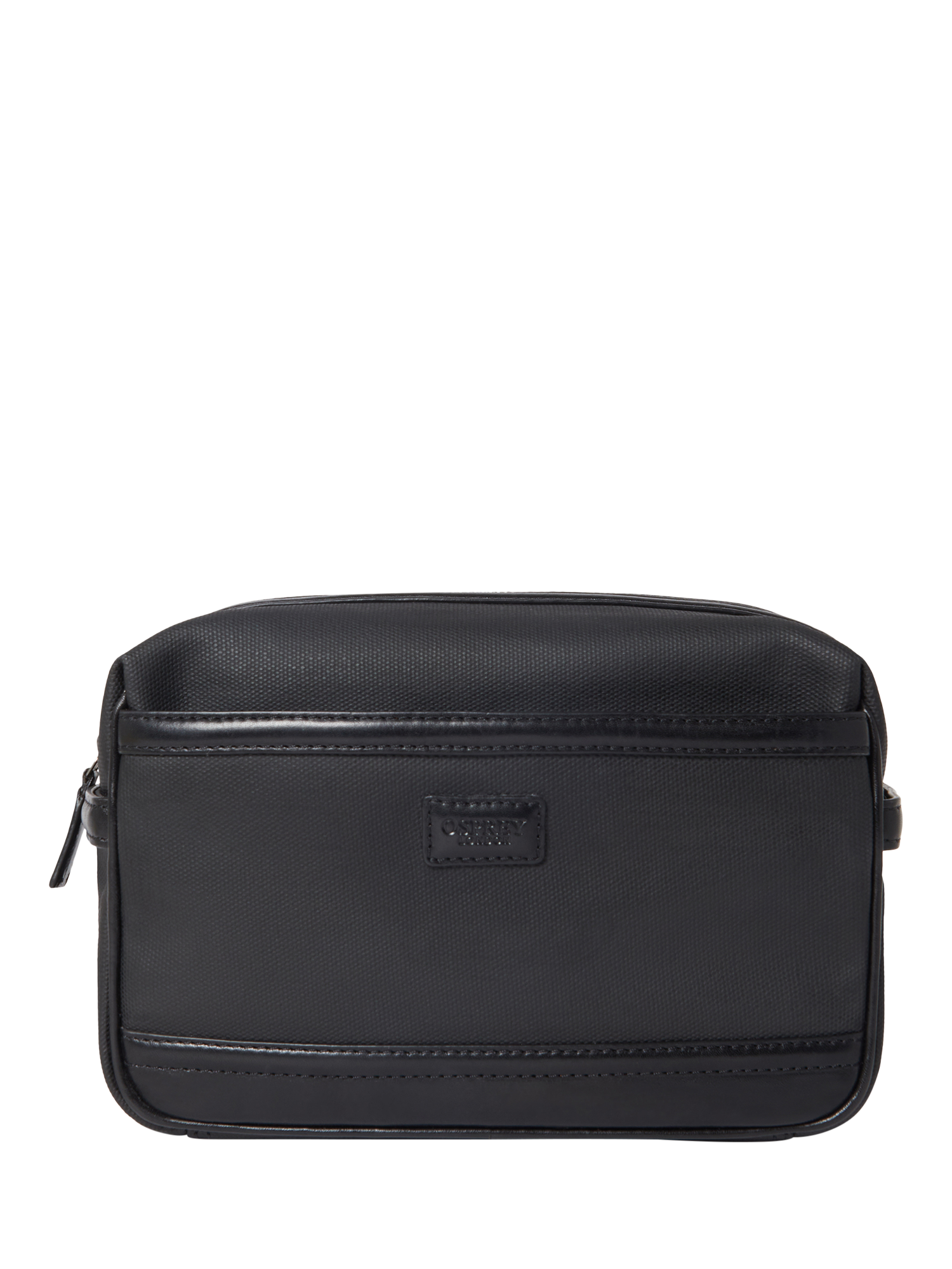Product image 1 of 5, which shows OSPREY LONDON Frontline Wash Bag, Black