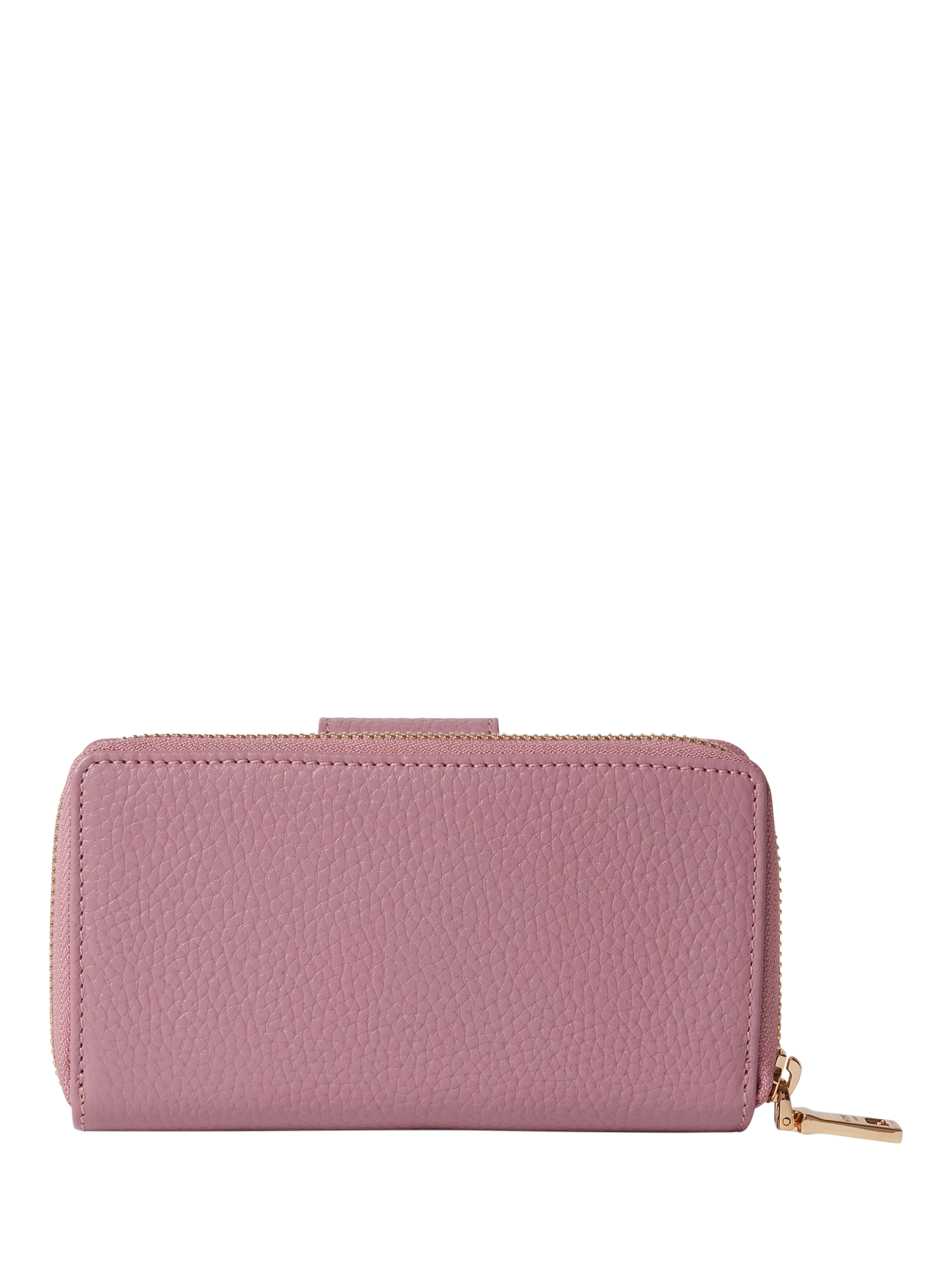 Product image 3 of 5, which shows OSPREY LONDON Core Medium Leather Matinee Purse, Heather
