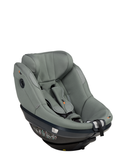 BeSafe Beyond² 360 iSize Car Seat, Meadow Green Softbreeze, Meadow Green Softbreeze