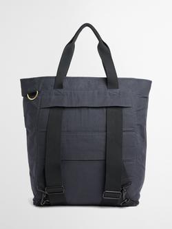 Barbour Transport 3-Way Tote Bag, Navy - view 2, Navy