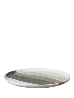 Denby Grain Accent Stoneware Round Serving Platter, 31cm - view 2, Multi