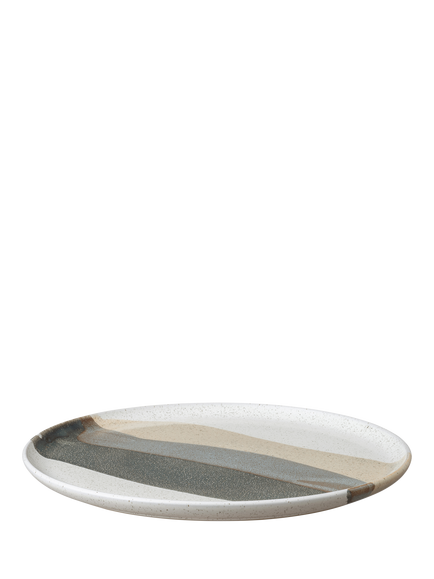 Denby Grain Accent Stoneware Round Serving Platter, 31cm - view 2, Multi