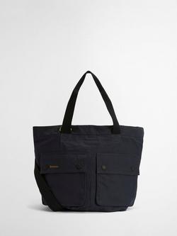 Barbour Transport Carry-All Tote Bag, Navy, Navy