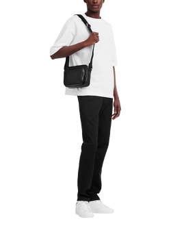 Longchamp Le Foulonné Leather Camera Bag - view 2, Black