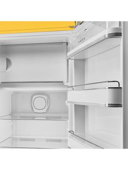 Smeg FAB28RYW6 Freestanding Fridge - view 2, Yellow