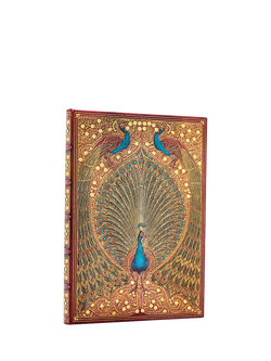 Paperblanks Hafizs Peacocks Notebook, Multi, Multi