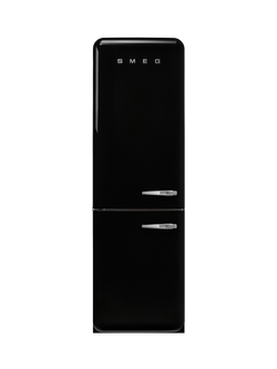 Smeg FAB32LBL6UK Freestanding 70/30 Fridge Freezer, Black