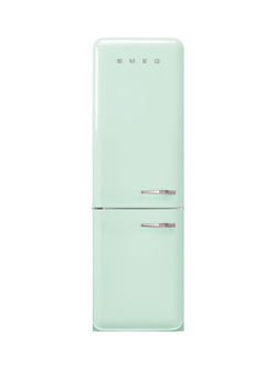 Smeg FAB32LPG6UK Freestanding 70/30 Fridge Freezer, Pastel Green