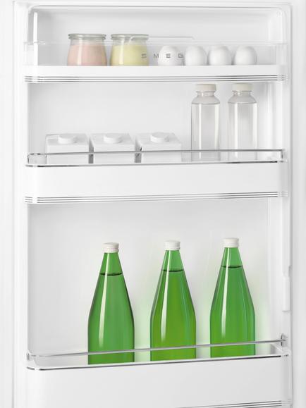 Smeg FAB32LPG6UK Freestanding 70/30 Fridge Freezer, Pastel Green - view 2, Pastel Green