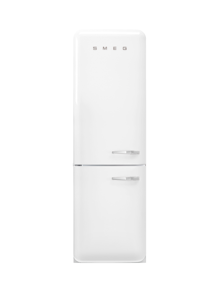 Smeg FAB32LWH6UK Freestanding 70/30 Fridge Freezer, White