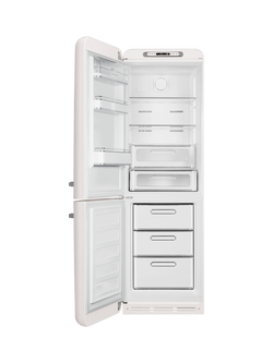 Smeg FAB32LWH6UK Freestanding 70/30 Fridge Freezer - view 2, White