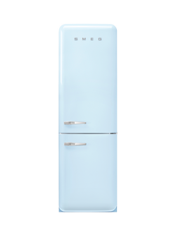 Smeg FAB32RPB6UK Freestanding 70/30 Fridge Freezer, Pastel Blue