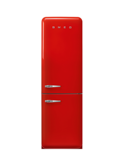 Smeg FAB32RRD6UK Freestanding 70/30 Fridge Freezer, Red