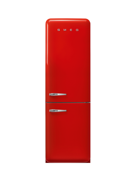 Smeg FAB32RRD6UK Freestanding 70/30 Fridge Freezer, Red