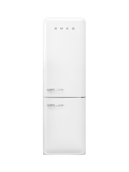 Smeg FAB32RWH6UK Freestanding 70/30 Fridge Freezer, White