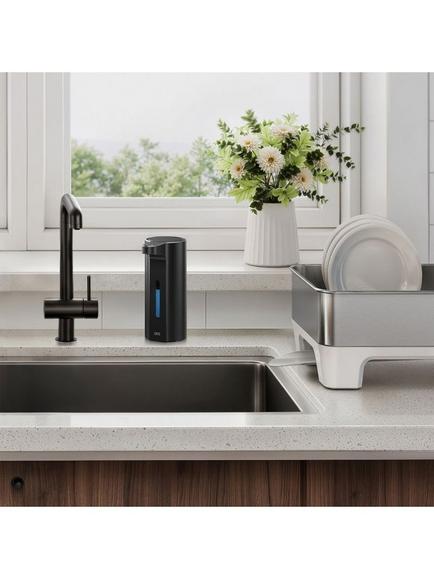 EKO Aroma Pro Touchless Automatic Liquid Soap Dispenser, 400ml, Matt Black - view 2, Matt Black