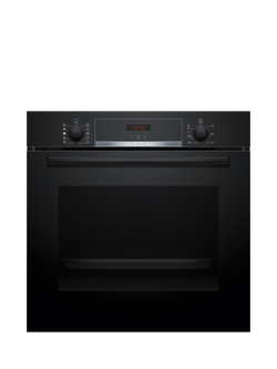 Bosch OUTLET Series 4 HQA534BB3B Built In Electric Oven, Like New, Black, Black