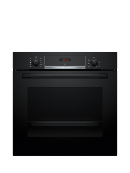 Bosch OUTLET Series 4 HQA534BB3B Built In Electric Oven, Like New, Black, Black