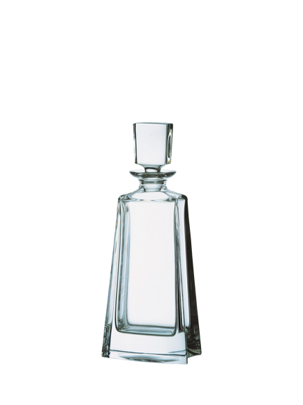 Crystalite Bohemia Boston Large Crystal Glass Spirits Decanter, 650ml, Clear, Clear