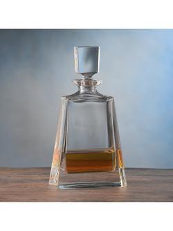 Crystalite Bohemia Boston Medium Crystal Glass Spirits Decanter, 600ml, Clear - view 2, Clear