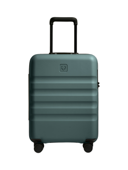 Antler Icon Stripe 55cm Double Wheel Cabin Suitcase, Glade Blue - view 2, Glade Blue