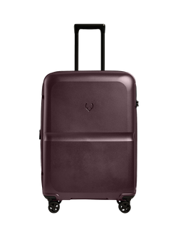 Antler Single Stripe 68cm Expandable 4-Wheel Medium Suitcase, 89L, Lagoon Red - view 2, Lagoon Red