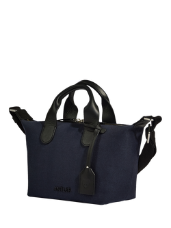 Antler Heritage Mini Canvas Crossbody Bag, Black