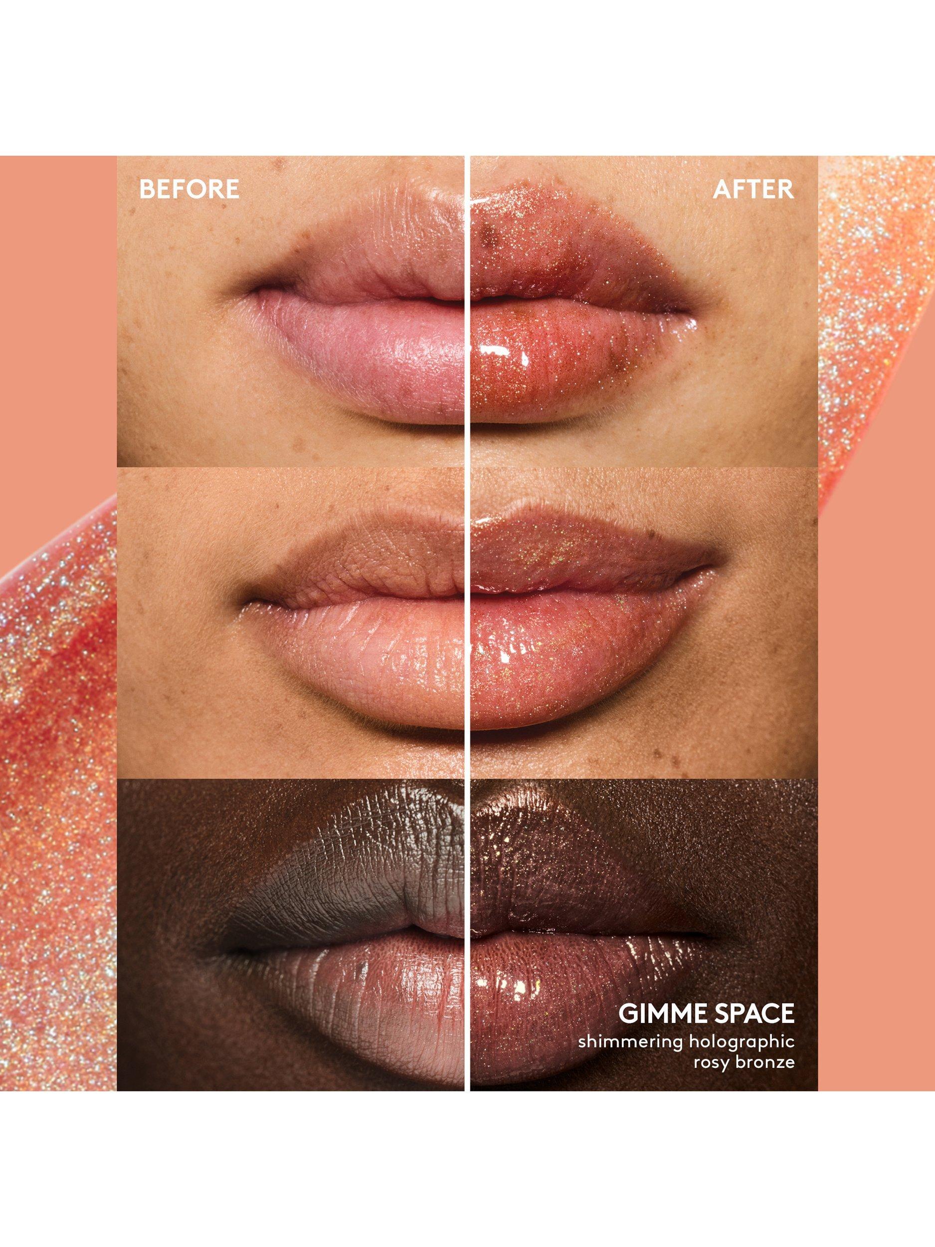 Product image 4 of 9, which shows Fenty Beauty Gloss Bomb Universal Lip Luminiser, Gimme Space