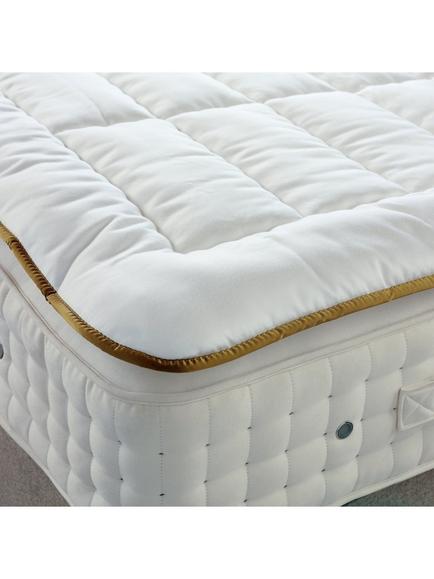 Vispring OUTLET Heavenly Mattress Topper, Super King Size, Like New, White