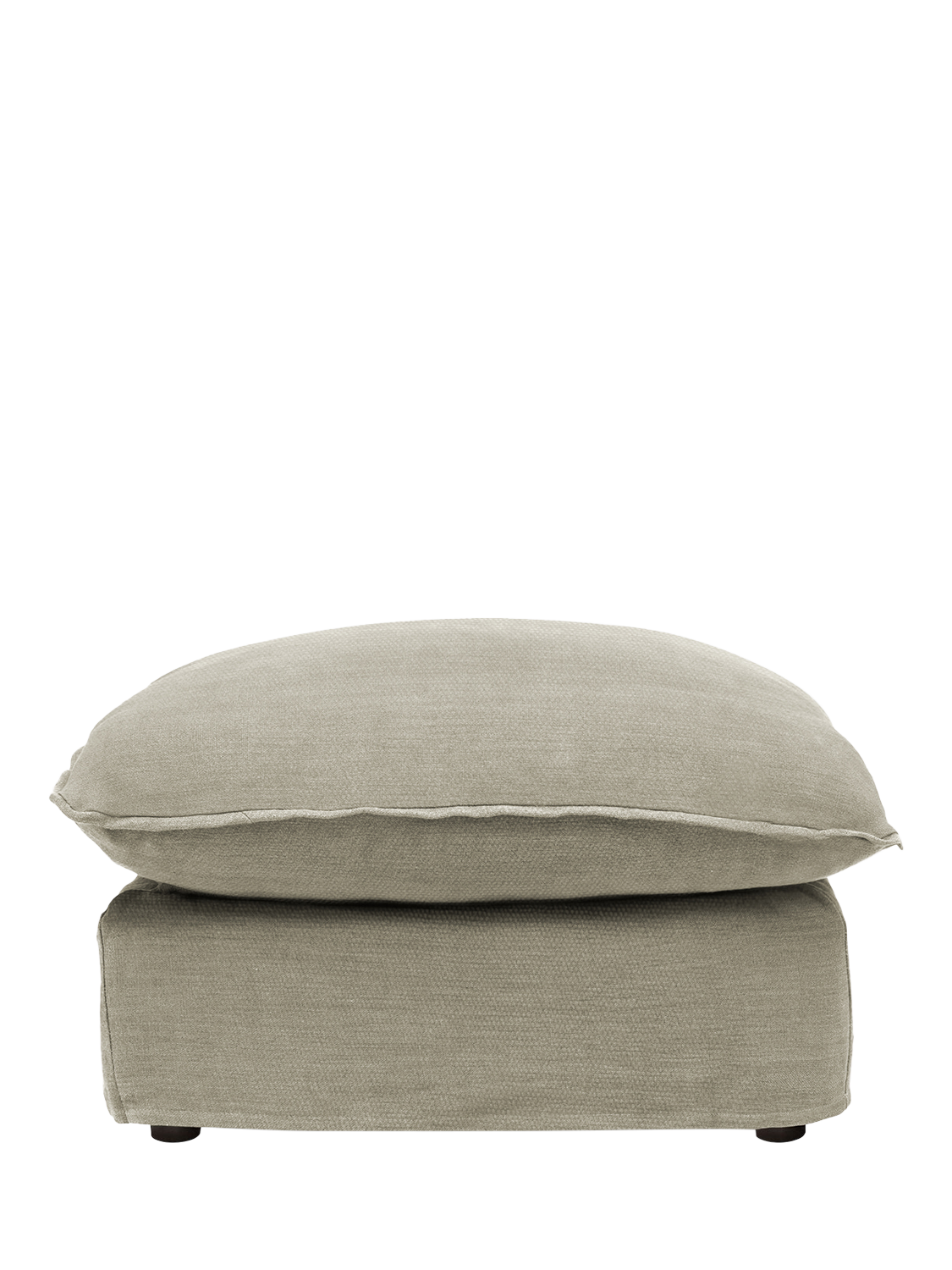 Cocobella Range, John Lewis x Sophie Conran Cocobella Footstool, Light Leg, Bruges Sage