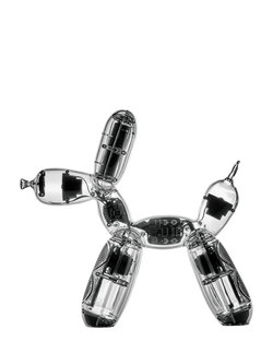 Lexon Wireless Balloon Dog Speaker, Clear, Multi