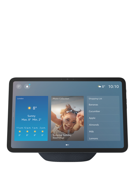 Amazon Echo Show 11 (2025) Smart Speaker with 11" Screen & Alexa+ Early Access Voice Recognition & Control, Graphite