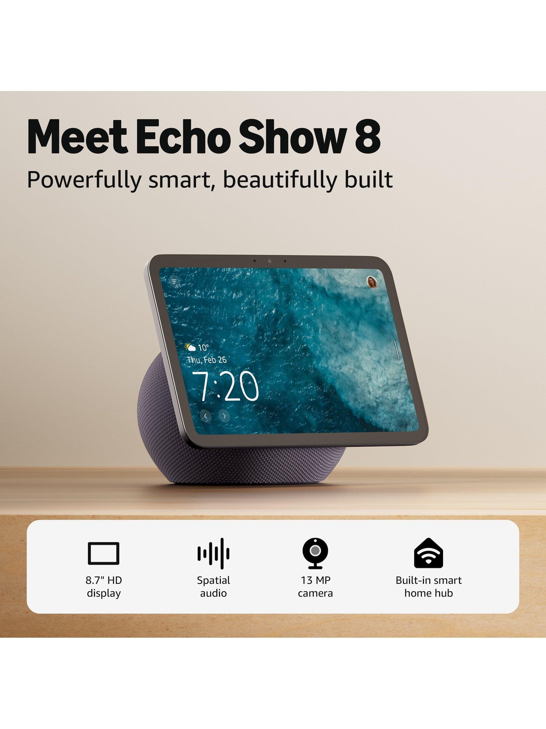 【新品•保証書あり】Amazon Echo Show 8 2025 Amazon Echo Show 8 (2025) Smart Speaker with 8.7