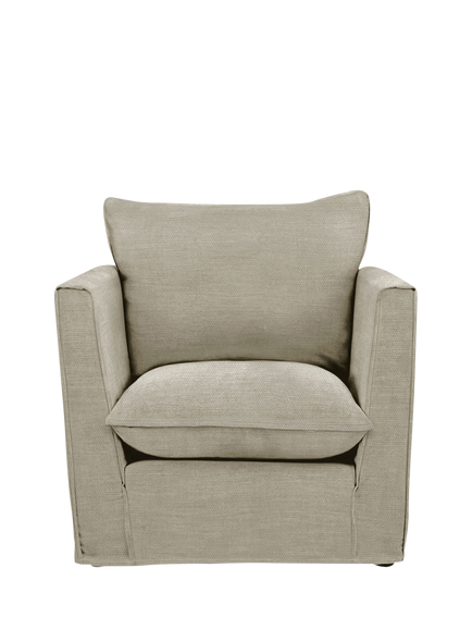 John Lewis x Sophie Conran Cocobella Armchair, Light Leg, Beatrice Olive, Bruges Sage