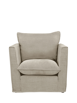 John Lewis x Sophie Conran Cocobella Armchair, Light Leg, Beatrice Olive, Bruges Sand