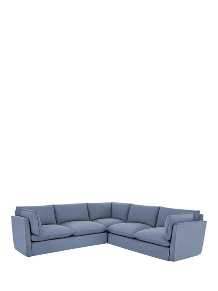 John Lewis x Sophie Conran Cocobella 5+ Seater Corner Sofa, Bruges Navy