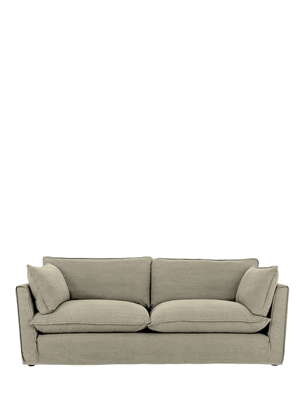 John Lewis x Sophie Conran Cocobella Large Sofa, Light Leg, Bruges Sage
