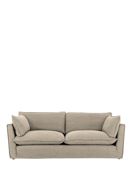 John Lewis x Sophie Conran Cocobella Large Sofa, Light Leg, Bruges Sand