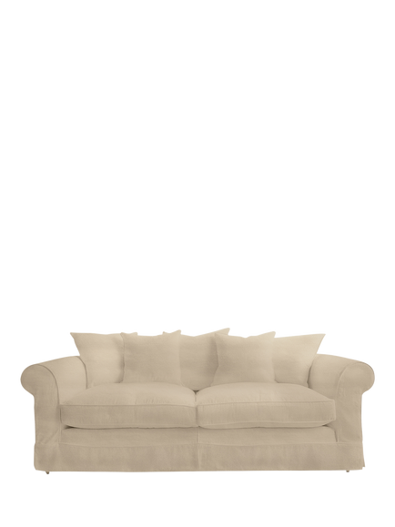 John Lewis x Sophie Conran Salthrop Scatter Back Large Sofa, Bruges Sand