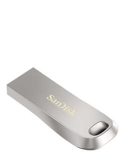 SanDisk Ultra Luxe USB 3.1 Gen 1 Flash Drive, 128GB, Metal - view 2, Metal