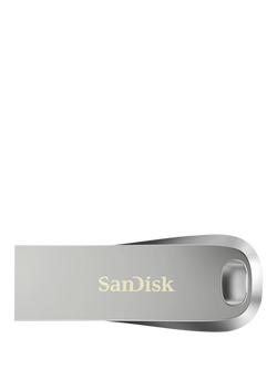 SanDisk Ultra Luxe USB 3.1 Gen 1 Flash Drive, 256GB, Metal, Metal