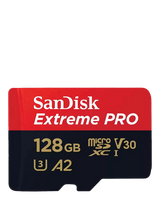 SanDisk Extreme Pro UHS-1, Class 10, MicroSDXC Card, up to 200MB/s Read Speed, 128GB