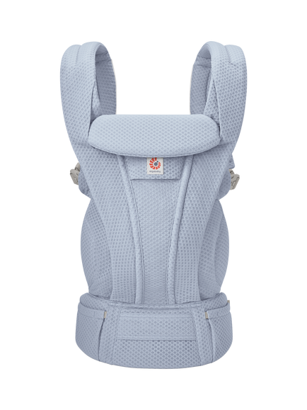 Ergobaby Omni Deluxe Mesh Baby Carrier, Serene Blue, Serene Blue