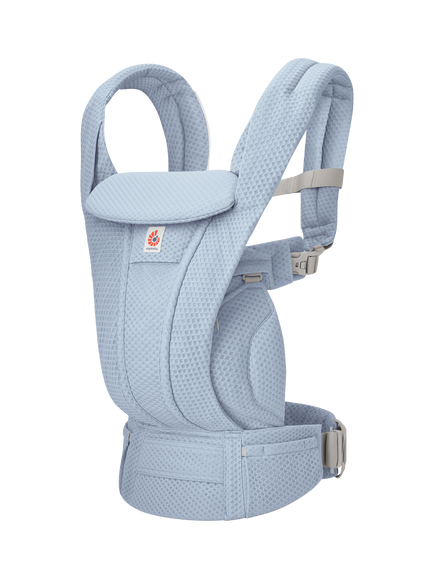Ergobaby Omni Deluxe Mesh Baby Carrier, Serene Blue - view 2, Serene Blue